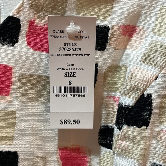 V-neck sleeveless dress - Picture 4 of 5